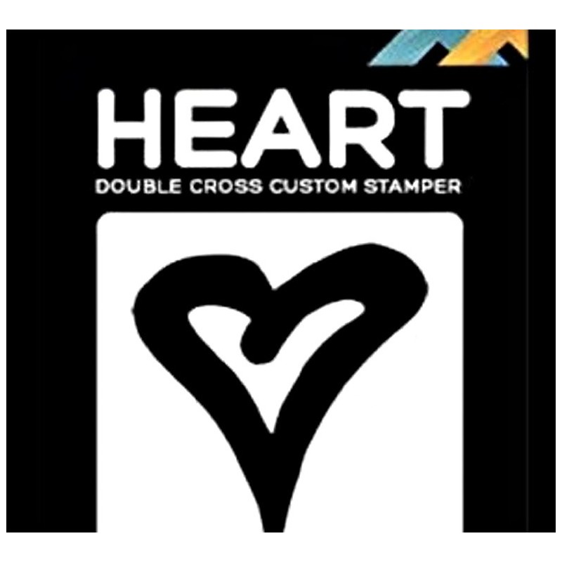 TAMPON DOUBLE CROSS - COEUR