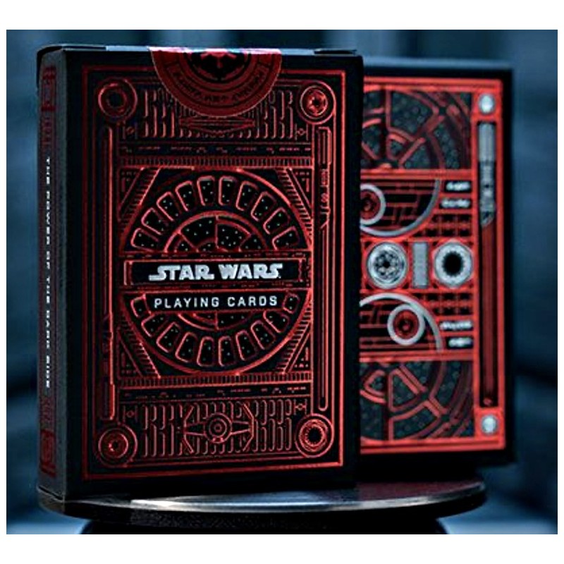CARTES BICYCLE STAR WARS ROUGE