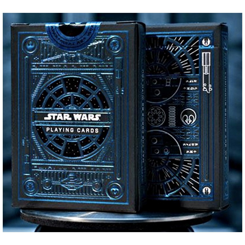 CARTES BICYCLE STAR WARS BLEU
