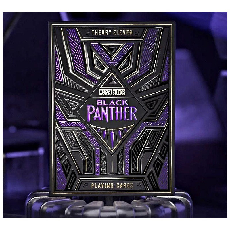 CARTES BICYCLE BLACK PANTHER
