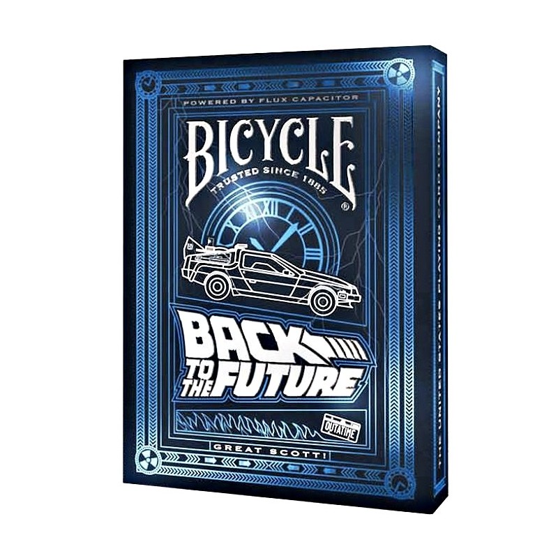 CARTES BICYCLE BACK TO THE FUTURE