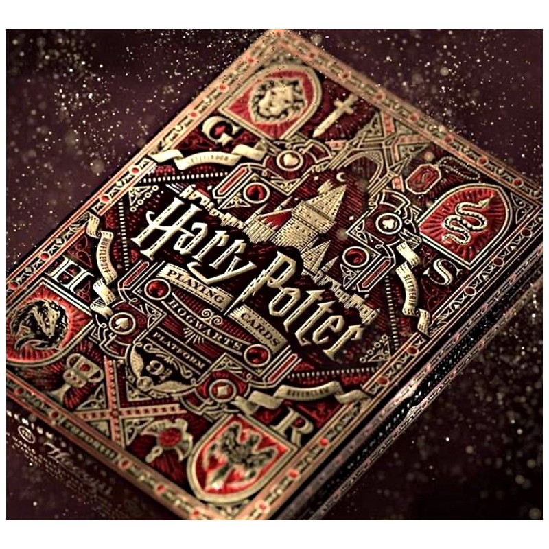 CARTES HARRY POTTER - GRYFFONDOR (ROUGE)