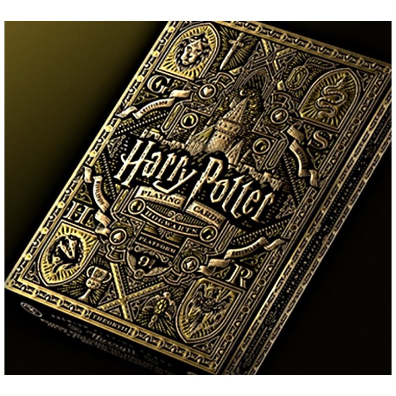 CARTES HARRY POTTER - POUFSOUFLE (JAUNE)