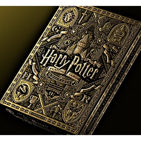 CARTES HARRY POTTER - POUFSOUFLE (JAUNE)