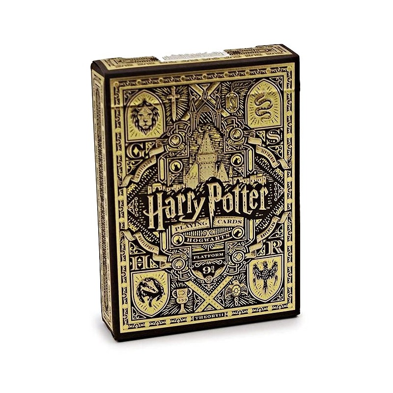 CARTES HARRY POTTER - POUFSOUFLE (JAUNE)