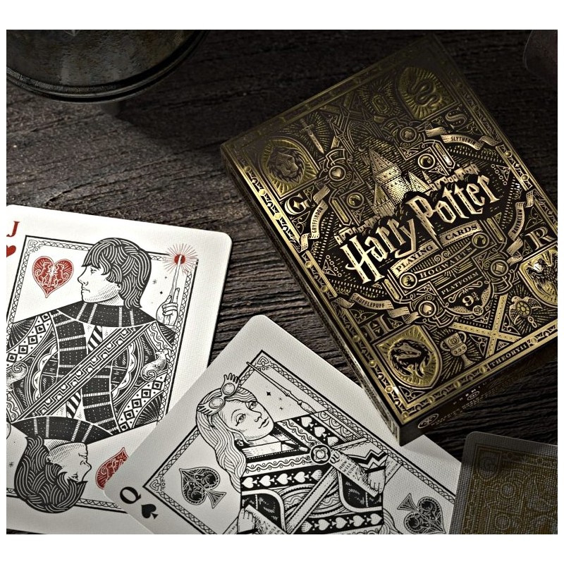 CARTES HARRY POTTER - POUFSOUFLE (JAUNE)
