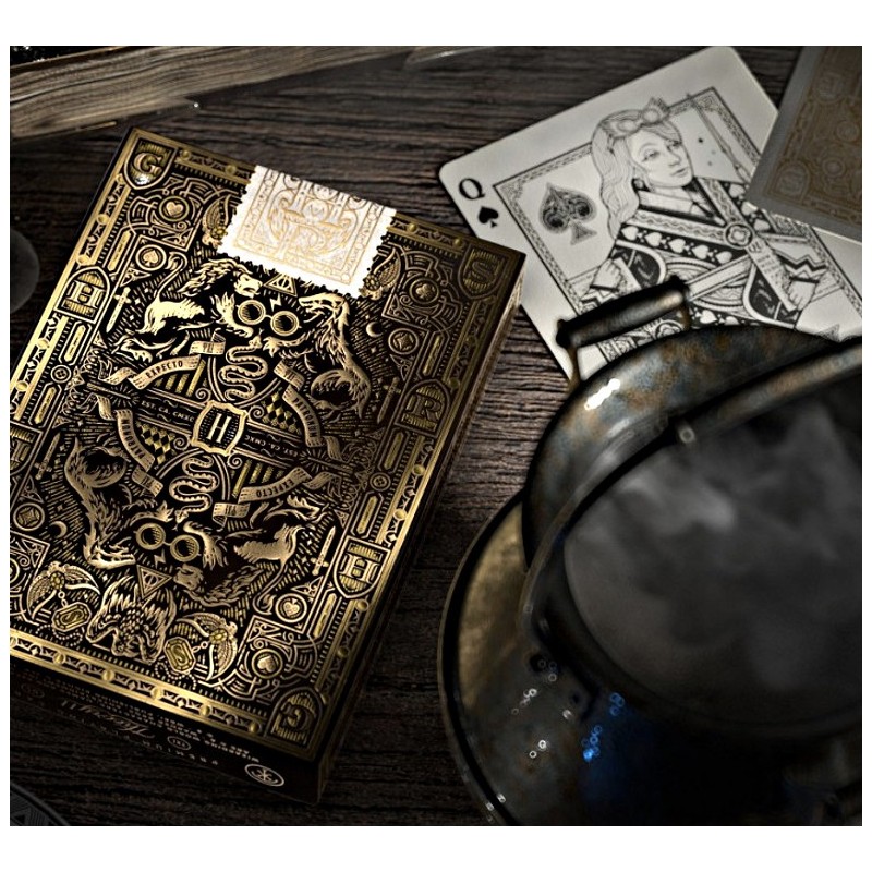 CARTES HARRY POTTER - POUFSOUFLE (JAUNE)