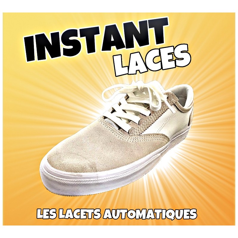 INSTANT LACES - LACETS AUTOMATIQUES