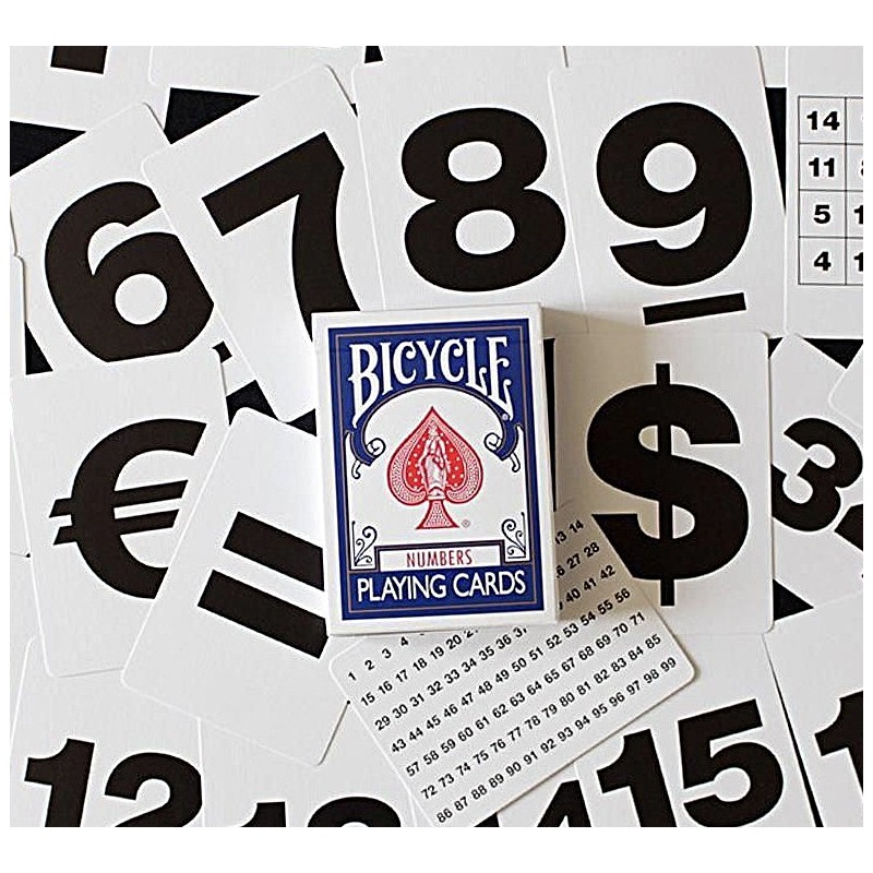 CARTES BICYCLE NUMBERS DECK