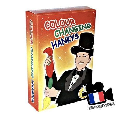 Colour Changing Hankies: Foulard à changement de couleur
