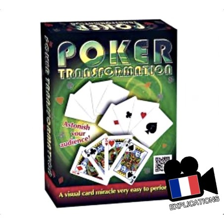 Poker Transformation qualité Bicycle - Tour de Magie de petit paquet