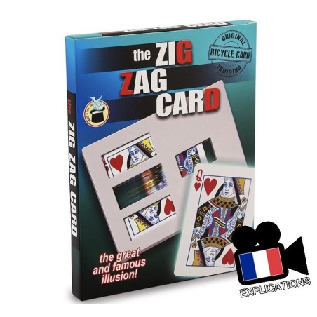 ZIG ZAG CARD (BICYCLE)