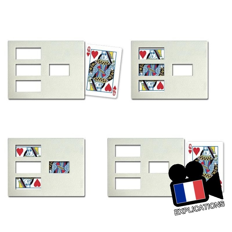 ZIG ZAG CARD (BICYCLE)