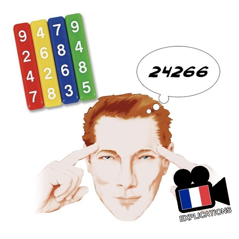 MATHEMATICAL GENIUS - TOUR DE MENTALISME FACILE PAS CHER