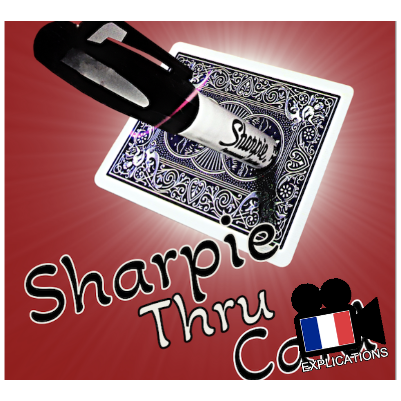 SHARPIE THRU CARD - Le Sharpie au travers de la carte signée
