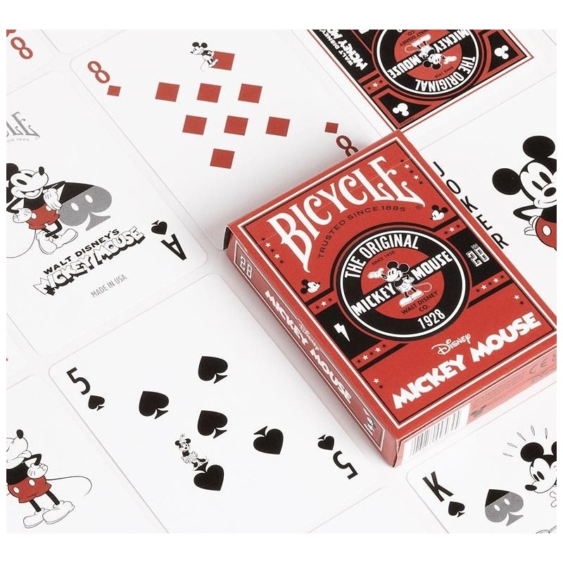 CARTES BICYCLE MICKEY MOUSE CLASSIC