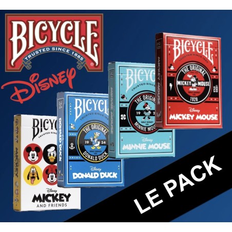 PACK CARTES BICYCLE DISNEY CLASSIC