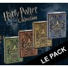 Pack Collection: 4 Jeu de Cartes HARRY POTTER by THEORY 11