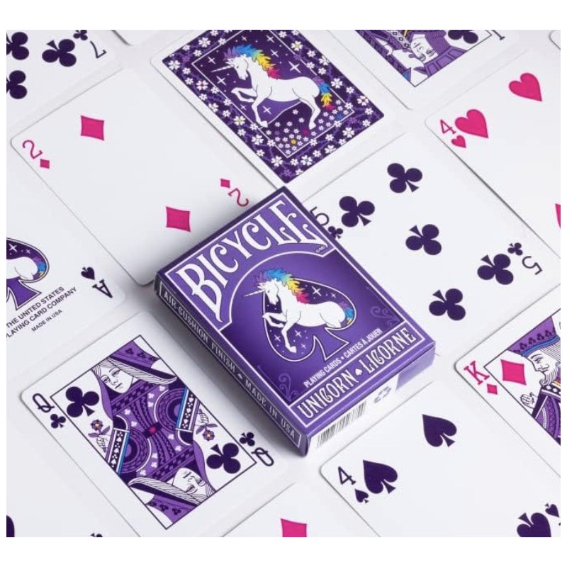 Jeu de cartes Bicycle UNICORNE (LICORNE)