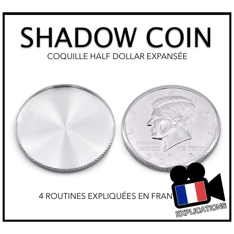 Shadow Coin: Coquille de pièce expansée demi dollar
