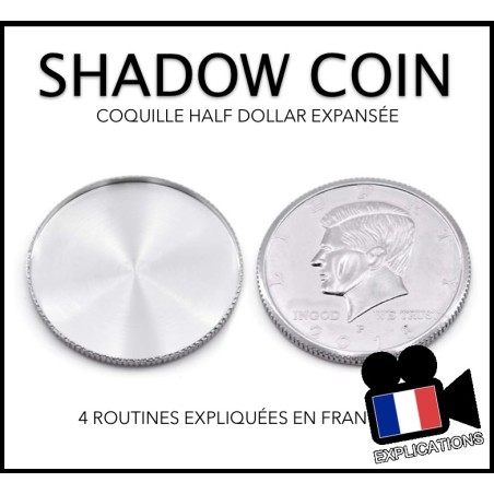 Shadow Coin: Coquille de pièce expansée demi dollar