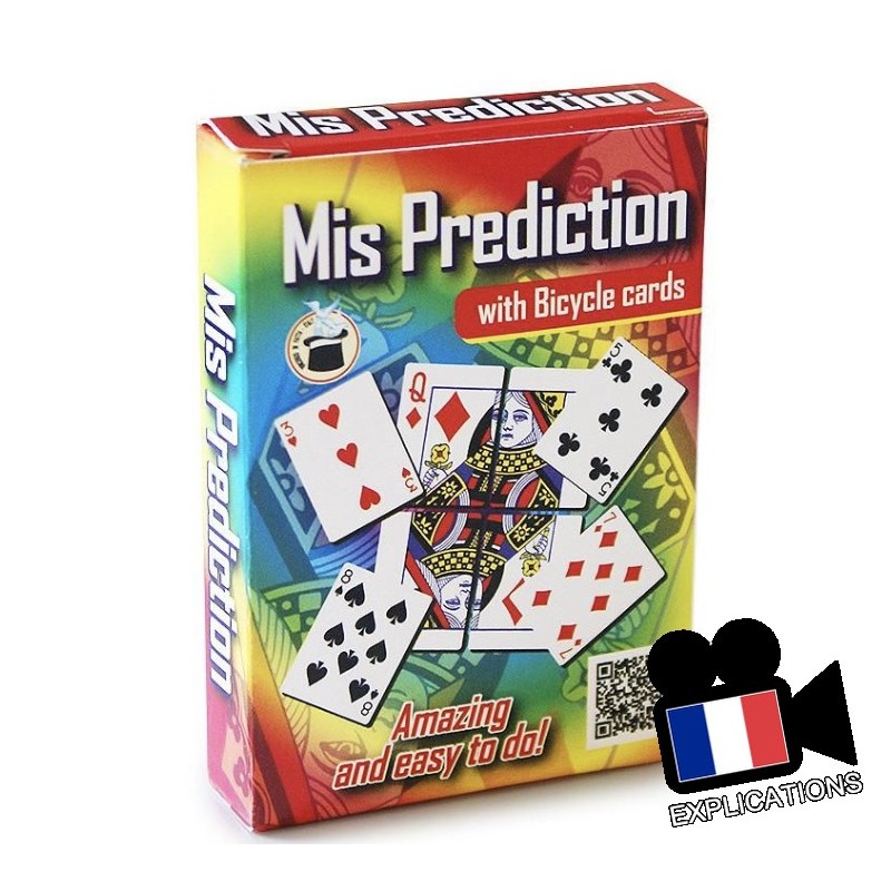 Tour de Magie “Mis-Prediction” avec Cartes Bicycle