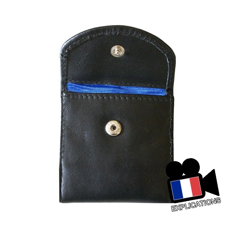 HIMBER COIN PURSE (BOURSE À CHANGE EN CUIR)