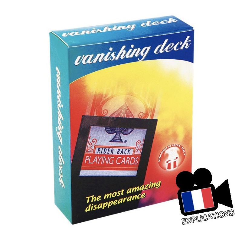 VANISHING DECK - ETUI MAGIQUE - ETUI A DISPARITION