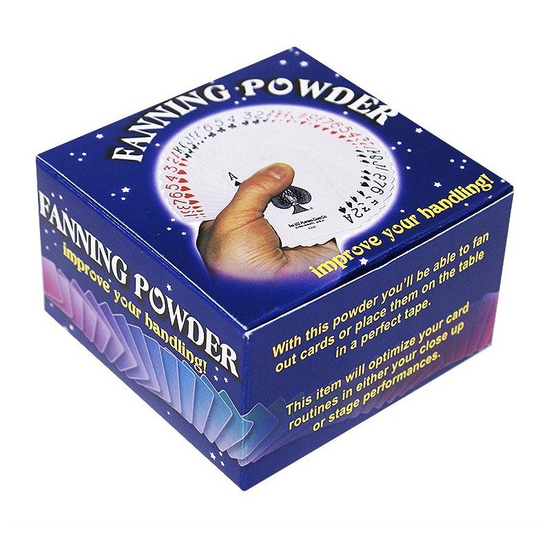 FANNING POWDER: Poudre spéciale pour faire glisser les cartes
