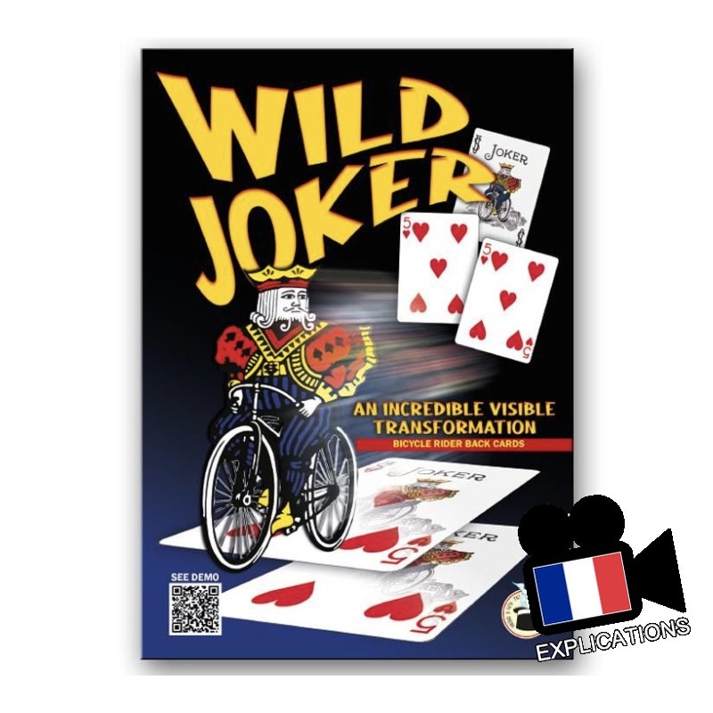 Wild Joker – Tour de cartes idéal pour street magic et cocktails