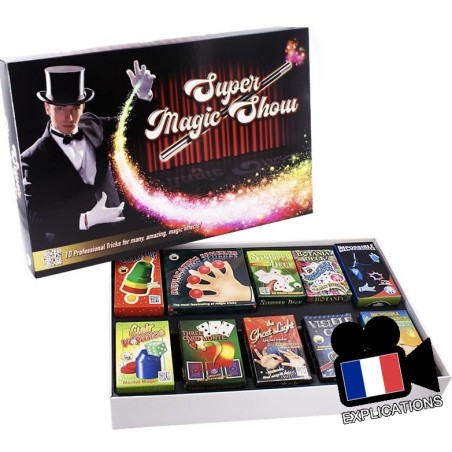 COFFRET DE MAGIE - BOITE DE MAGIE - MEGA PACK