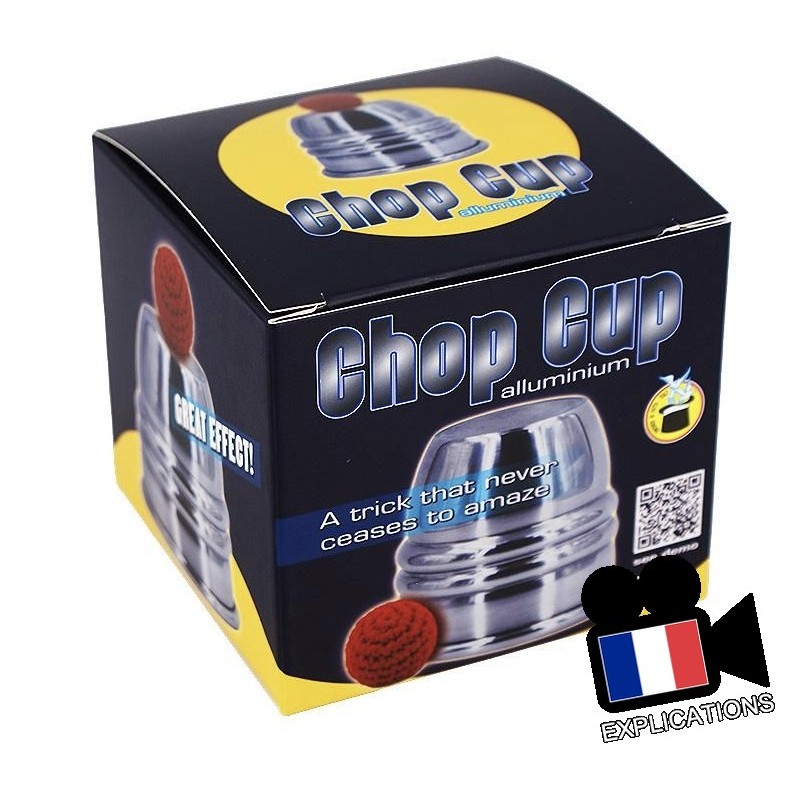 Chop Cup Luxe – Le classique de magie avec gobelet et muscade