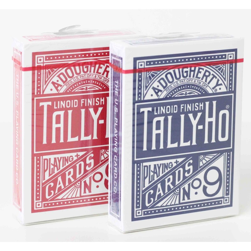 Cartes Tally Ho Fan Back