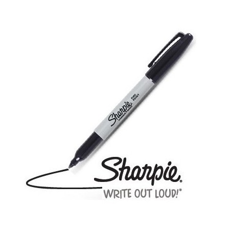 Marqueur Sharpie Noir pointe fine