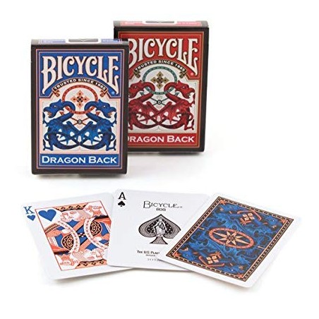 Cartes Bicycle Dragon Back